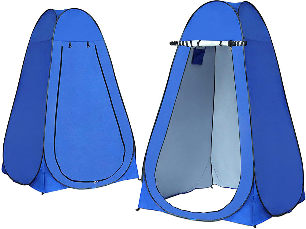 Cort pentru dus solar, Zola®, instalare rapida, husa depozitare inclusa, pliabil, 120 x 120 x 190 cm, albastru Cort pentru dus solar, Zola®, instalare rapida, husa depozitare inclusa, pliabil, 120 x 120 x 190 cm, albastru
